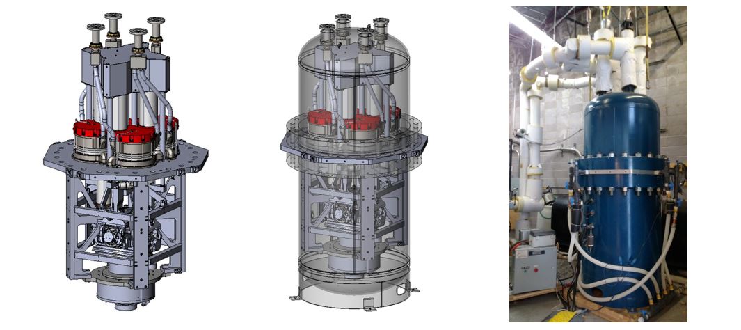 Three Views of 25 kW ThermoHeart Engine